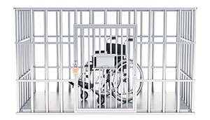 Wheelchair behind bars- Prison Reform Trust