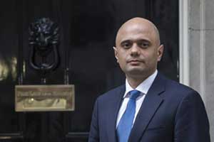 Home Secretary Sajid Javid