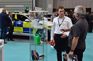 Mind charity at Emergency Services Show