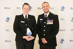 Thames Valley Police's PC Quigley and, Sergeant Mark Allmond